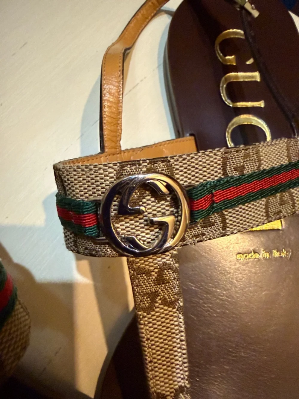 Gucci Beige Ebony Box Label Sticker - Picture 5 of 6
